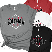 Load image into Gallery viewer, MTO / Comet Softball Diamond, tees+tanks