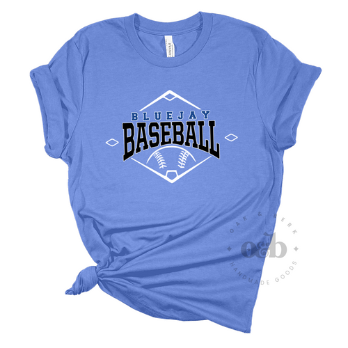 MTO / Bluejay Baseball Diamond, tees+tanks