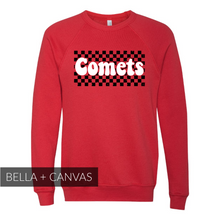 Load image into Gallery viewer, MTO / Comets Retro Checkered, crewnecks