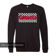 Load image into Gallery viewer, MTO / Comets Retro Checkered, crewnecks