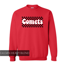 Load image into Gallery viewer, MTO / Comets Retro Checkered, crewnecks