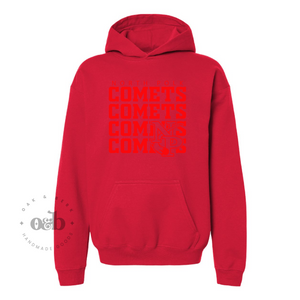RTS Comets red red Hoodie