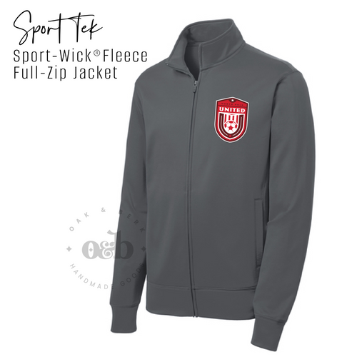 MTO / North Polk United, sport tek jacket