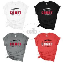 Load image into Gallery viewer, MTO / Comet Football Laces, sweatshirts