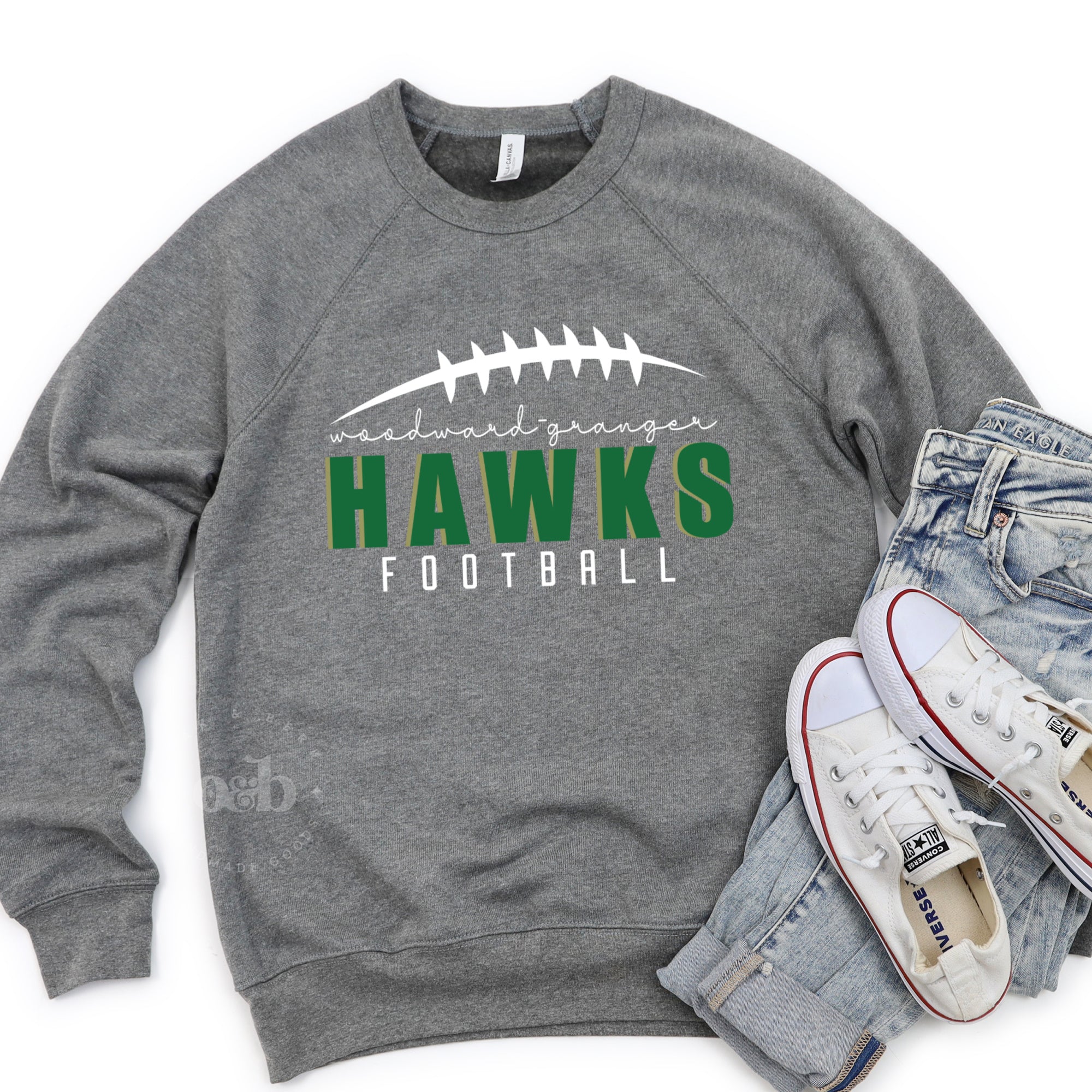 MTO / Hawk Football Laces, sweatshirts