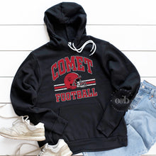 Load image into Gallery viewer, MTO / Comet Football Helmet, sweatshirts