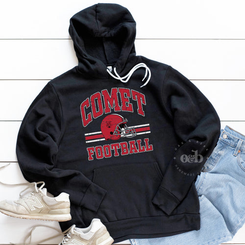 MTO / Comet Football Helmet, sweatshirts