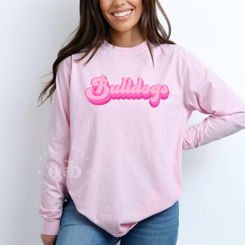 MTO / Retro Bulldogs Pink Out, adult