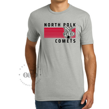 Load image into Gallery viewer, RTS / North Polk Comets, stripes