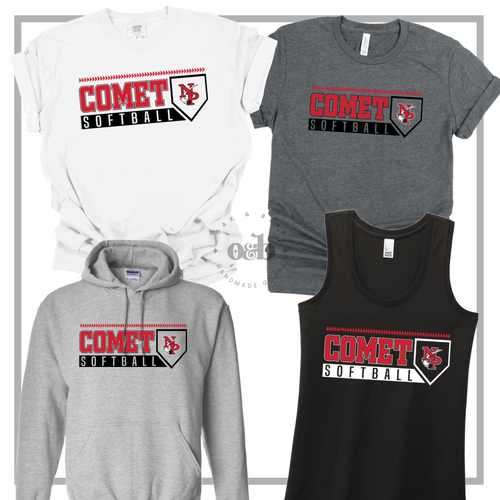 MTO / Comet Softball Plate + Laces, adult