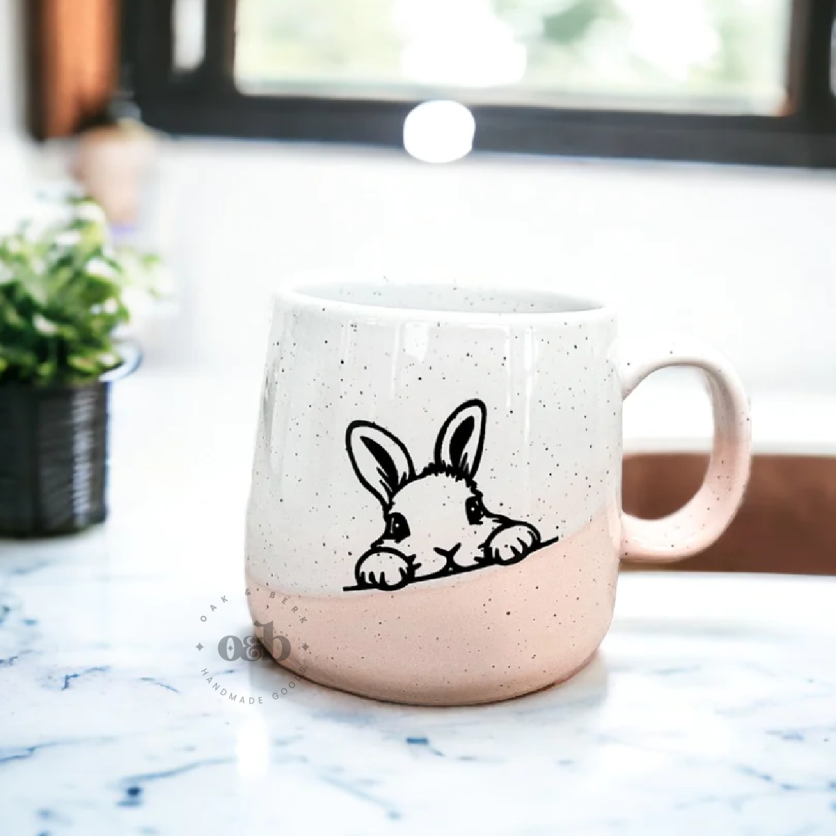 RTS / Bunny, ceramic mug