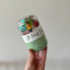 RTS / Playdoh Jar, fairy garden