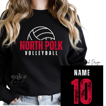 Load image into Gallery viewer, MTO / North Polk Volleyball Seniors, gildan softstyle