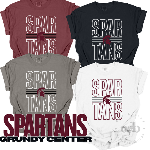 MTO / Grundy Center Spartans Outline, adult