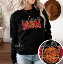 Load image into Gallery viewer, MTO / Faux Sequin Basketball Mom, adult