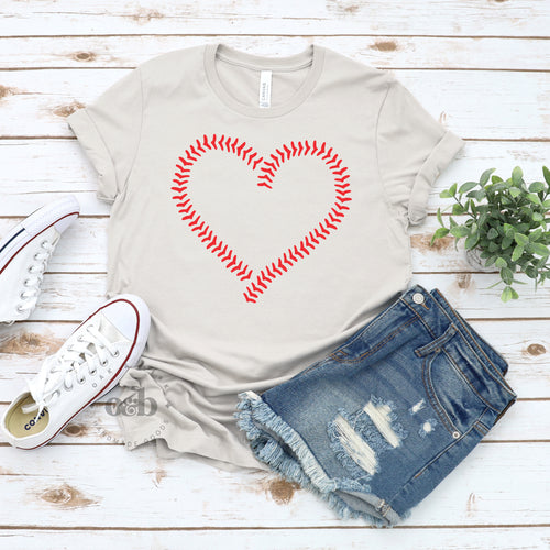 RTS / Heart Baseball Laces