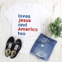 Load image into Gallery viewer, MTO / Loves America And Jesus Too