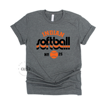 Load image into Gallery viewer, MTO / Retro Indian Softball, tees+tanks