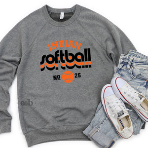 MTO / Retro Indian Softball, sweatshirts