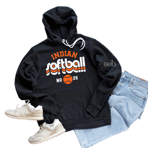 MTO / Retro Indian Softball, sweatshirts