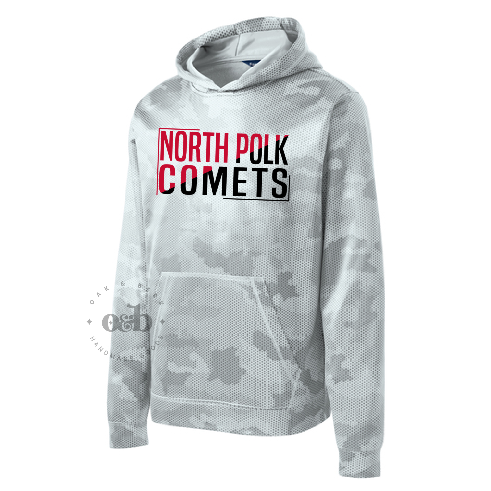 MTO / Comet Camo, performance hoodie