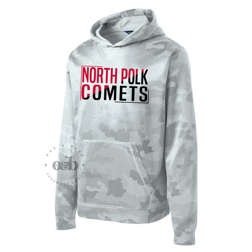 RTS / Comet Camo, performance hoodie