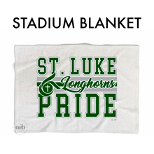 Load image into Gallery viewer, RTS | St. Lukes Longhorns Blanket