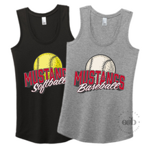 Load image into Gallery viewer, MTO / Mustang Softball + Baseball, tanks