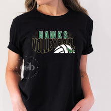 Load image into Gallery viewer, MTO / Hawk Volleyball Wavy, bella+canvas