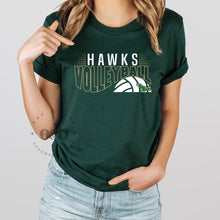 Load image into Gallery viewer, MTO / Hawk Volleyball Wavy, bella+canvas