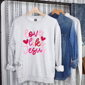 RTS / Love Like Jesus, bella+canvas