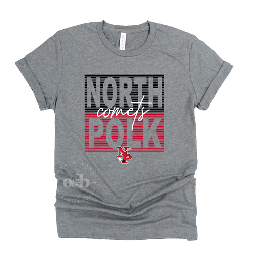 RTS / North Polk Block Stripes, tee