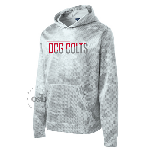 MTO / DCG Colts Camo, performance hoodie