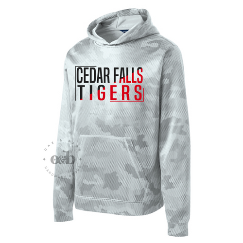 MTO / Cedar Falls Camo, performance hoodie
