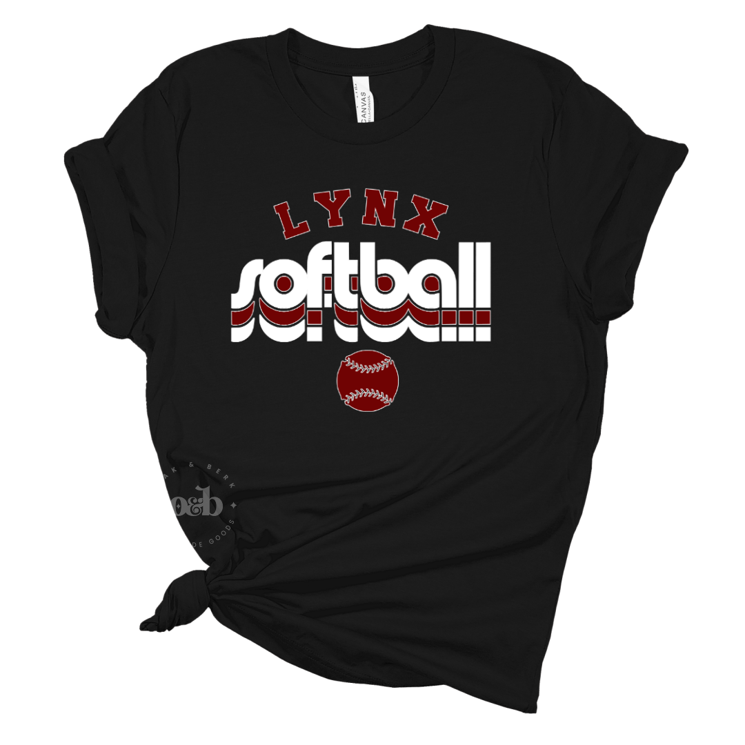 MTO / Retro Lynx Softball, tees