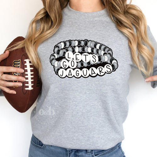 MTO / Let's Go Jaguars Bracelets, youth+adult
