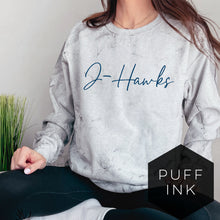 Load image into Gallery viewer, MTO / J-Hawks Script, crewneck+tee