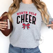 Load image into Gallery viewer, MTO / North Polk Cheer, tee+crewneck