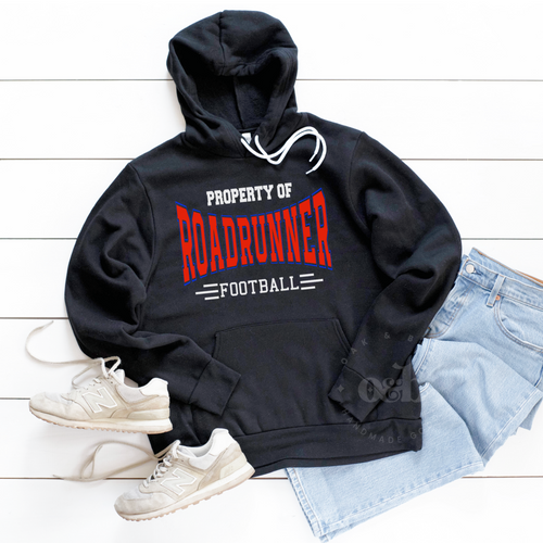 MTO / Property of Roadrunners, bella+canvas sweatshirts