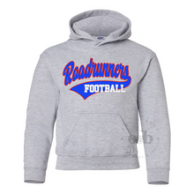 Load image into Gallery viewer, MTO / Roadrunners Football Script, youth sweatshirts