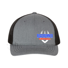 Load image into Gallery viewer, MTO / Roadrunner Football Hat, grey/black