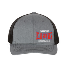 Load image into Gallery viewer, MTO / Roadrunner Football Hat, grey/black