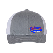 Load image into Gallery viewer, MTO / Roadrunner Football Hat, grey/white