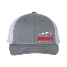 Load image into Gallery viewer, MTO / Roadrunner Football Hat, grey/white