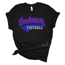 Load image into Gallery viewer, MTO / Roadrunners Football Script, bella+canvas tees