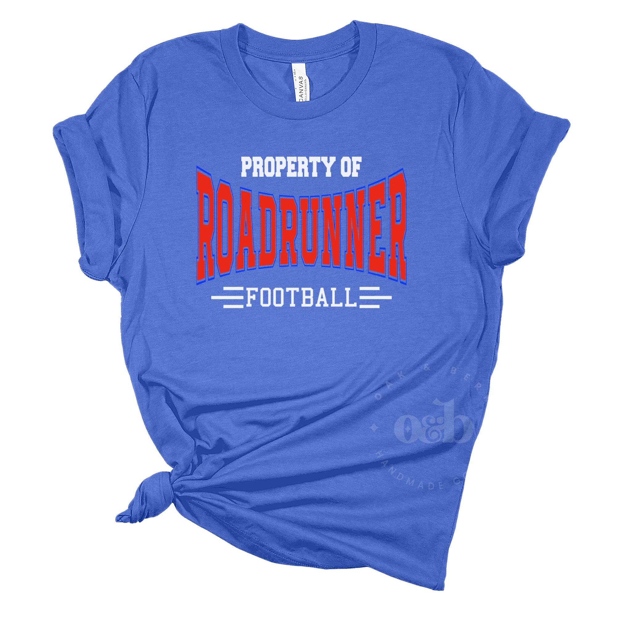 MTO / Property of Roadrunners, bella+canvas tees