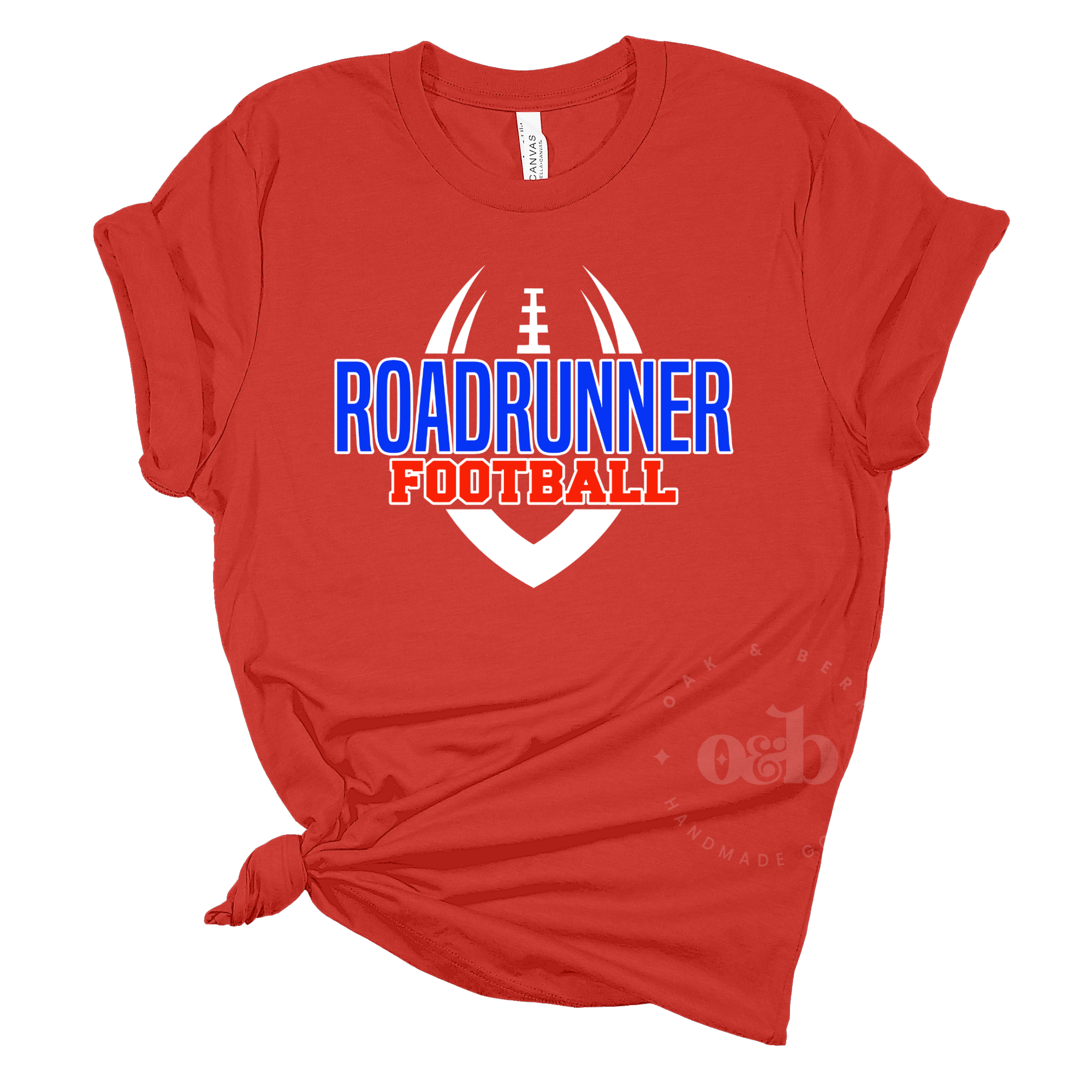MTO / Roadrunners Football, bella+canvas tees