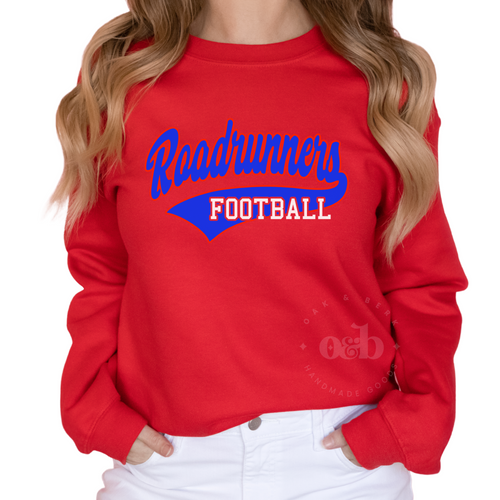 MTO / Roadrunners Football Script, gildan sweatshirts