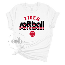 Load image into Gallery viewer, MTO / ADM Tiger Softball Retro, tees+tanks