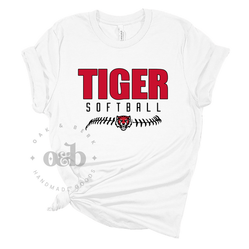 MTO / ADM Tiger Softball Laces, tees+tanks